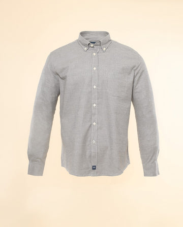 Camisa Casual 100% Algodão em Verde Escuro